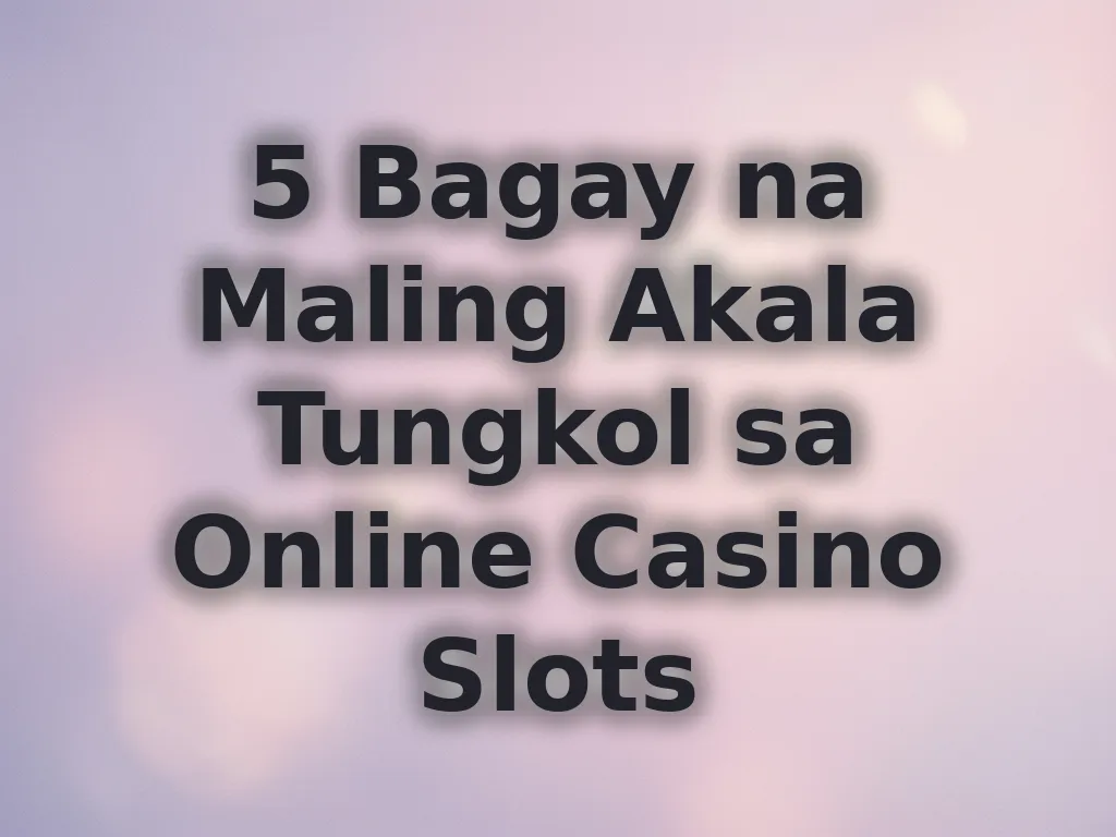 Mito sa Online Casino